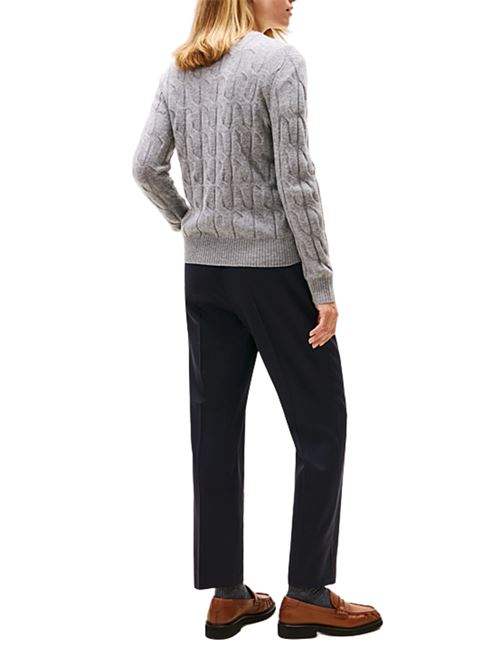 Maglioncino in lana a trecce Tommy Hilfiger | WW0WW43586P03